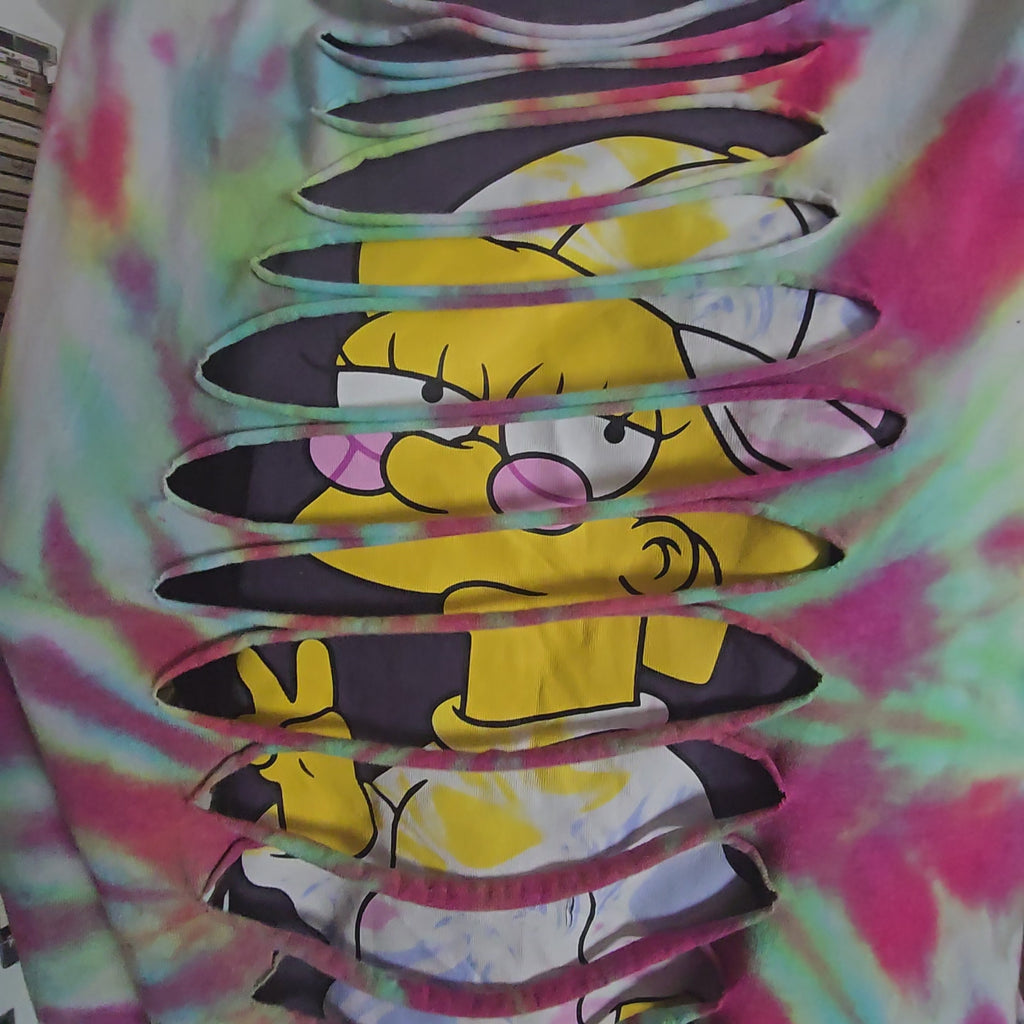 Lisa Simpson Shredded Graphic Tee